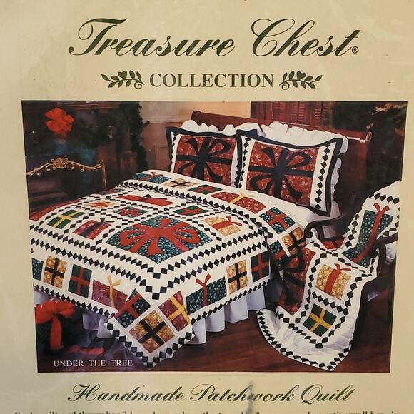 New Christmas quilt Treasure Chest Collection - Picture 1 of 8